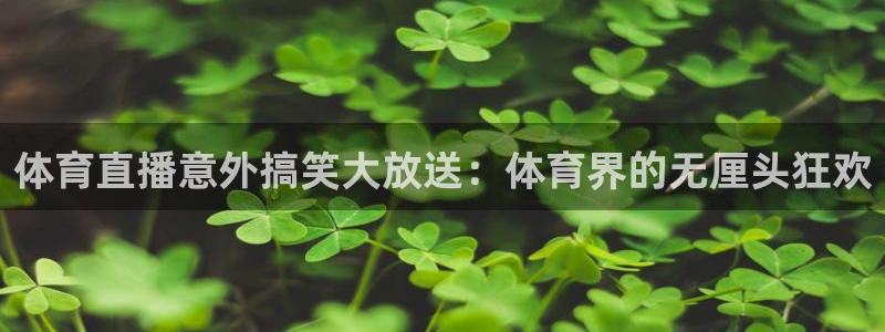 西瓜看球看不了：体育直播意外搞笑大放送：体育界的无厘头狂欢